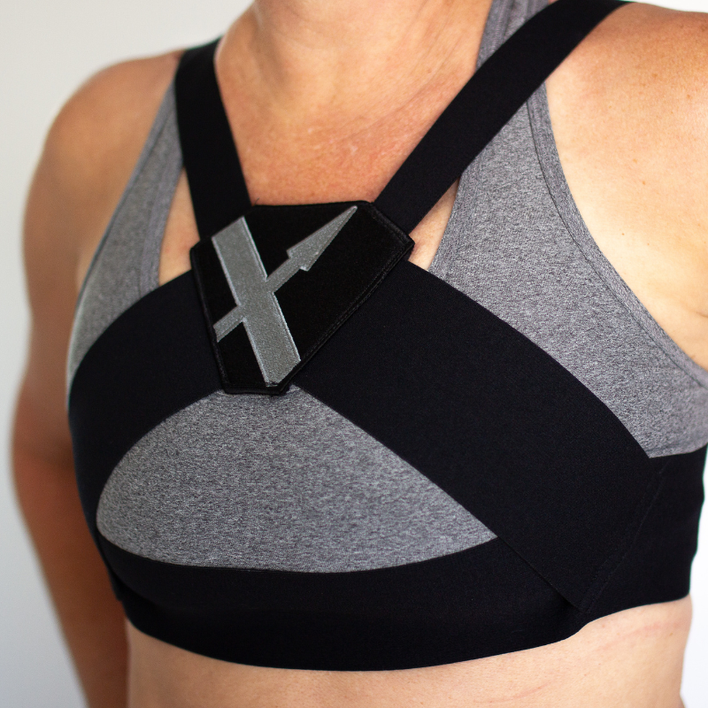 Wrax Flex Sports Bra Harness Left Angle View