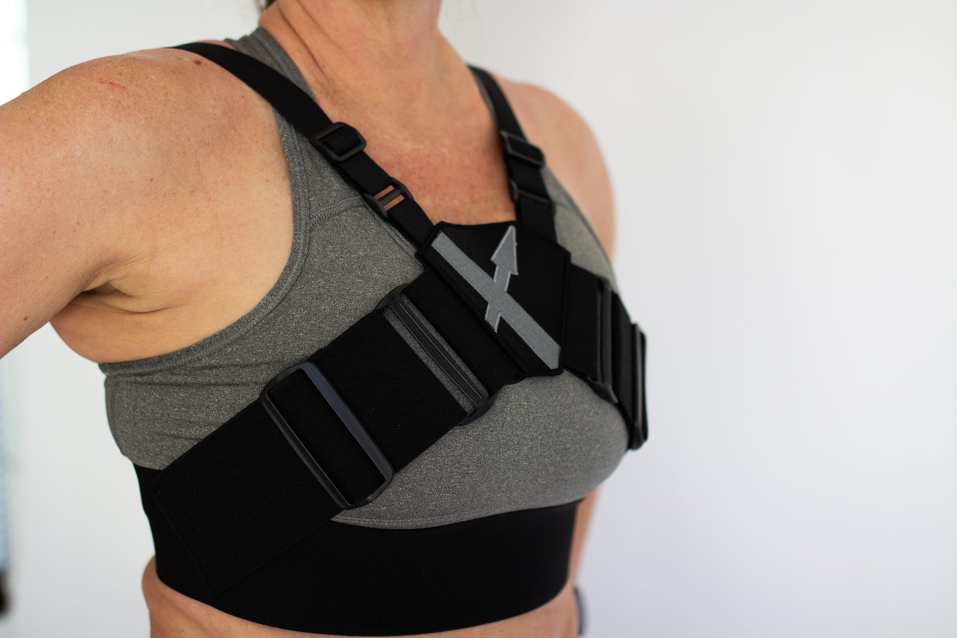 Wrax Max is adjustable over both breasts and both shoulders. This allows you to take the pressure off of your shoulders while maintaining perfect fit and function of Wrax. NO BOUNCE!